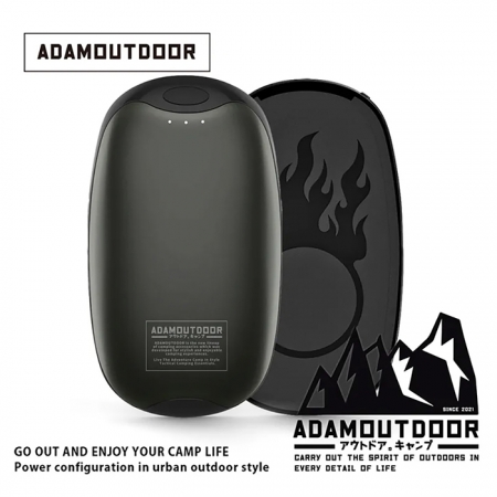    ADAMOUTDOOR｜USB充電式磁吸雙入組 （磁吸 USB暖蛋 暖暖包 暖手寶  露營）