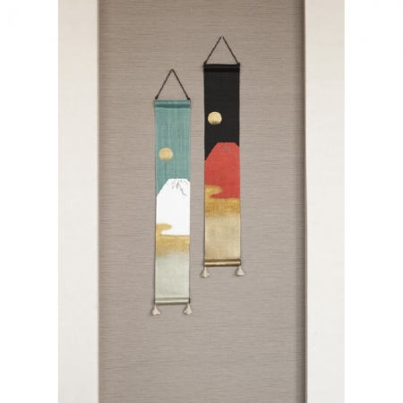京都手繪豆亞麻吊飾-赤富士（TMF-001） 限時85折/售價已是折扣價