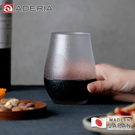 【ADERIA】日本製冰晶系列薄口酒杯360ml-3入組