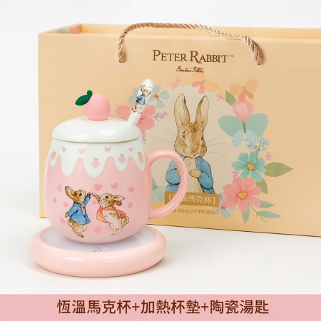 【PETER RABBIT 比得兔】比得兔恆溫馬克杯組（2款可選）