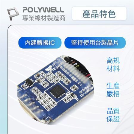 POLYWELL HDMI轉VGA 訊號轉換器 1080P FHD HDMI VGA 轉接線 轉接頭 寶利威爾 台灣現貨