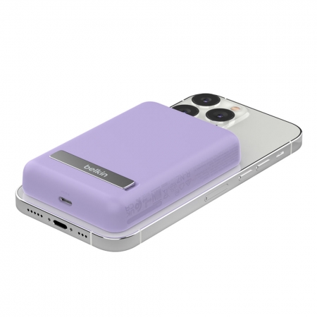 Belkin磁吸式無線充電行動電源5000mAh（附線USB-C轉USB-C）BPD004bt