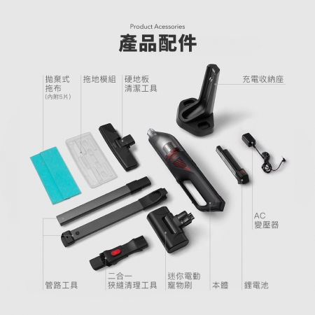 【Eufy】H30 手持無線吸塵器 T2522
