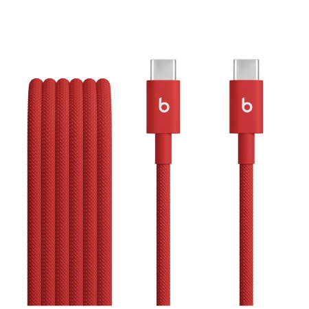 官方直送【Beats】USB-C 對 USB-C 編織連接線（1.5 公尺/5 呎）蘋果原廠出貨