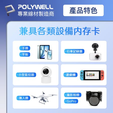 POLYWELL USB3.2雙介面四合一讀卡機 SD/CF/TF/MS卡 可同時讀取 5Gbps 寶利威爾 台灣現貨