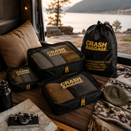【好買點數放大】CRASH EASY LIFE KIT 旅行收納組 - 經典黑
