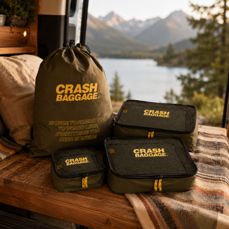 【好買點數放大】CRASH EASY LIFE KIT 旅行收納組 - 軍綠
