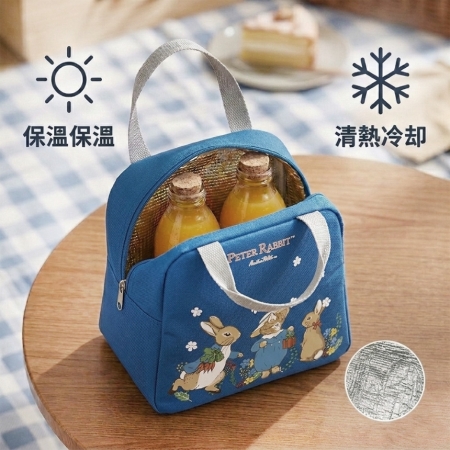 【PETER RABBIT 比得兔】比得兔保溫保冷袋/便當袋（Q-09-1）