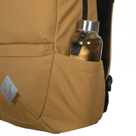 【Targus】EcoSmart Spring 13–14吋 環保系列後背包 附防雨罩 －黃色（TG-TBB66209GLR）