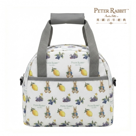 【好買點數放大】暑期玩樂攻略~【PETER RABBIT 比得兔】保溫保冷袋/便當袋 -- 春遊系列 - 2色可選（藍/白）