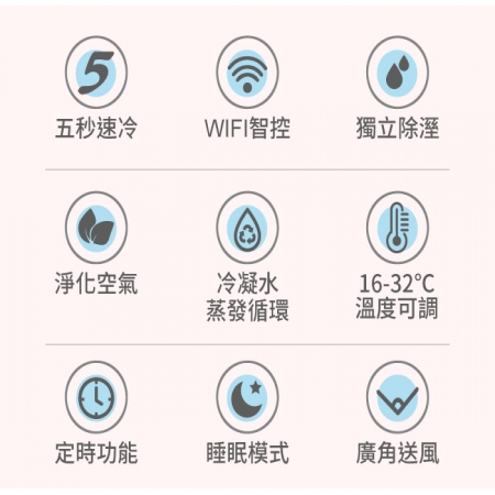 【TECO東元】10000BTU WiFi雲端操控多功能冷暖移動式空調 XYFMP-2805FH