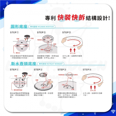 【亮博士】72W 覓光 潤光 LED遙控吸頂燈 可壁切調光 調光吸頂燈 內附遙控器（買燈送安裝 台中以南至高雄）