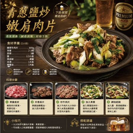 【約克街肉舖】紐西蘭嫩肩牛肉片（200g±10%/盒）