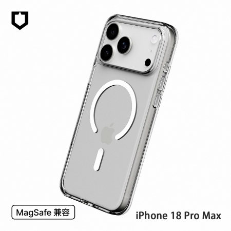 犀牛盾 Clear MagSafe兼容_透明/酷墨灰_iPhone 17Pro/18Pro 系列