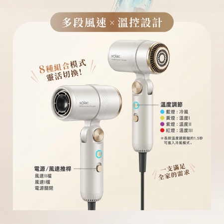 【sOlac】國際電壓等離子高速吹風機 SD1000 mini Pro