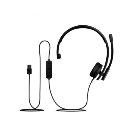 Logitech 羅技 VC H570e 有線耳機麥克風 USB-A/USB-C 單耳 Tems版本 企業版（LOGI-H57E）