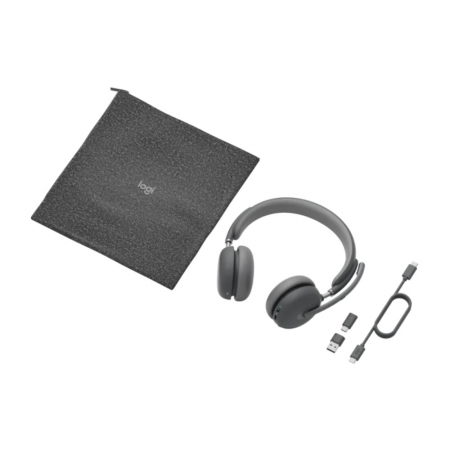 Logitech 羅技Zone Wireless 2 無線AI藍牙耳機麥克風 企業版 Teams版本 含接收器（LOGI-ZWLT2）