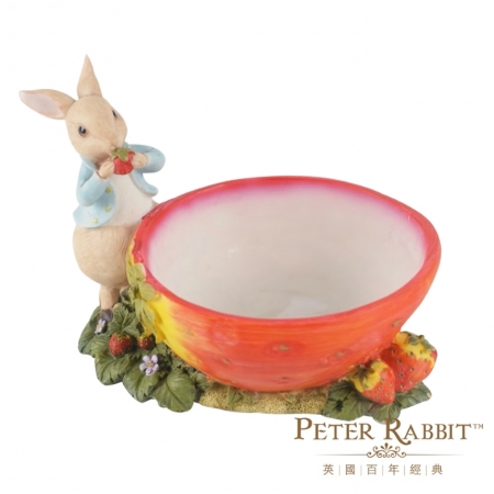 10月購物節限定特惠~【PETER RABBIT 比得兔】比得兔大＋小草莓置物盒