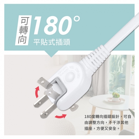 【好買點數放大】【台灣製造 新版安規】1切3座延長線/2USB智慧型充電組/15A 1650W（2.7米/9尺/270CM）