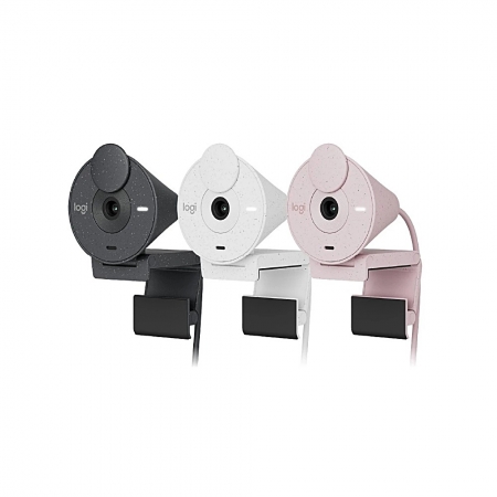 Logitech 羅技 Brio 300 網路攝影機 白（LOGI-B300W）