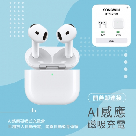 【好買點數放大】Songwin BASS＋/ANC降噪 無線藍牙耳機（BT3200）