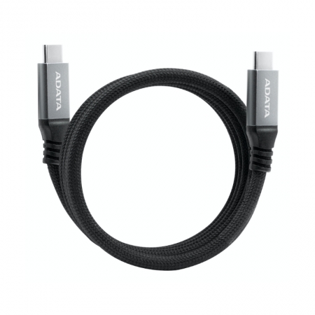 ADATA 威剛 USB-C to USB-C  磁吸設計 充電線 傳輸線 支援PD/QC快充（AD-C2C-MAG-K）