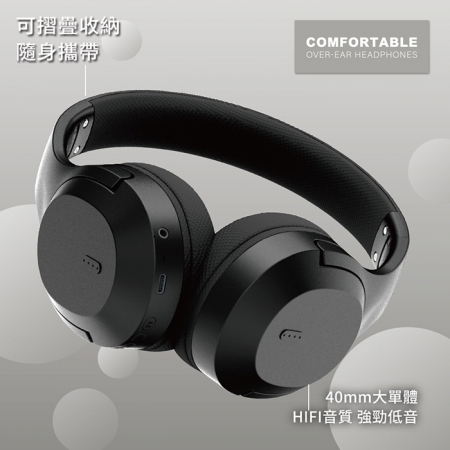 Songwin 立體聲頭戴式藍牙耳機（可折疊收納/內建麥克風） TM-086