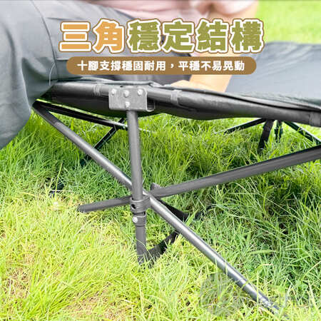 【Besthot】室內外兩用鋁合金可折疊行軍床 露營床 折疊床