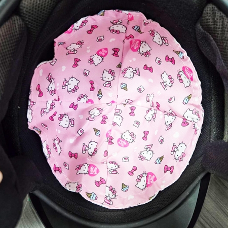 Hello Kitty安全帽內襯-6入