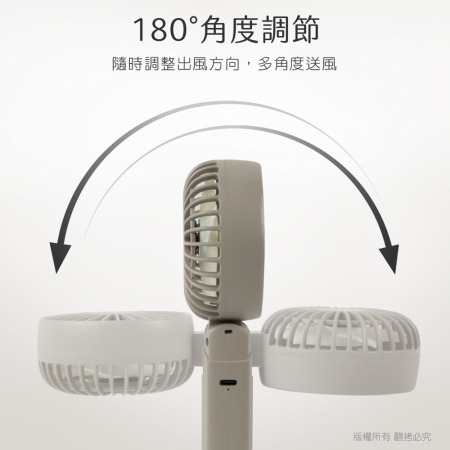 aibo 雙扇葉 折疊/頸掛/手持風扇（附可調掛繩）