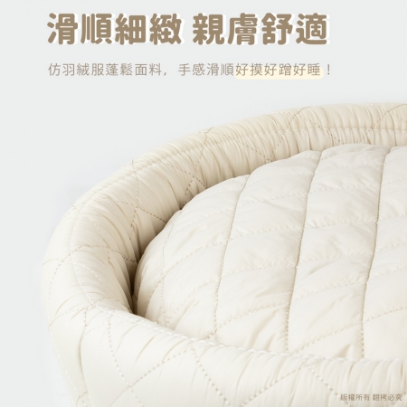 【好買點數放大】貓本屋 半封閉 澎澎鋪棉 保暖寵物窩
