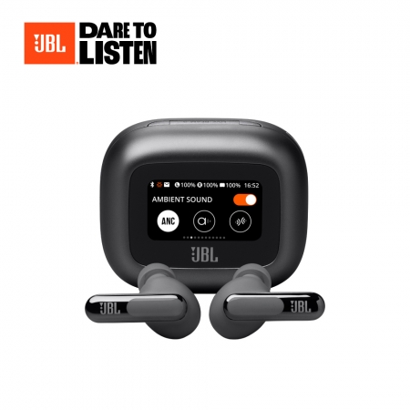 【JBL】Live Beam 3 觸控螢幕真無線降噪藍牙耳機