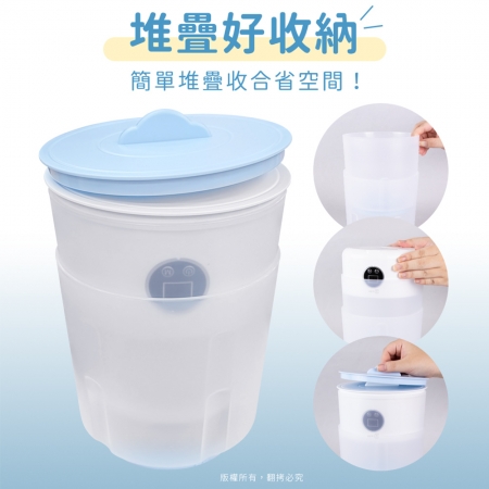 aibo 洗淨三模式 USB充電無線迷你洗衣機 附雙桶