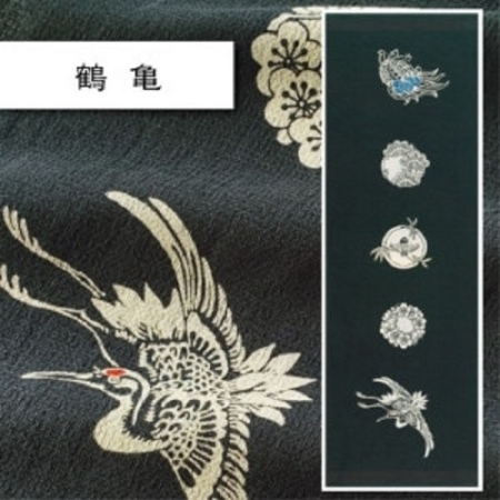 今治著色拔染毛巾-波兔/鶴龜