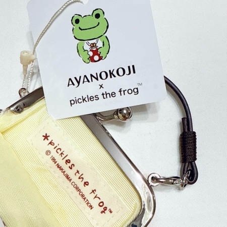 AYANOKOJI京都綾小路附帶口金包-pickles the frog（晴天） 出清58折/售價已是折扣價