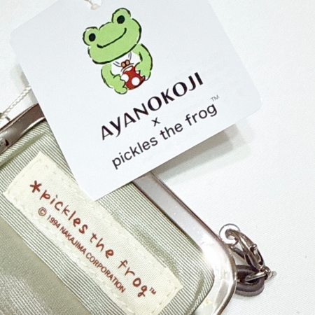 AYANOKOJI京都綾小路附帶口金包-pickles the frog（陰天） 出清58折/售價已是折扣價