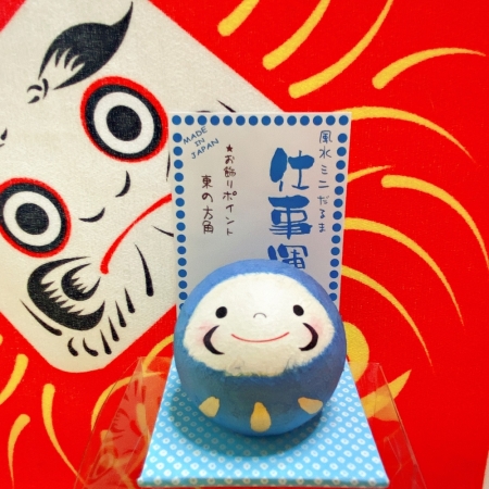【龍虎堂】京都手作和紙擺飾-風水福達摩（共5色） 限時85折/售價已是折扣價