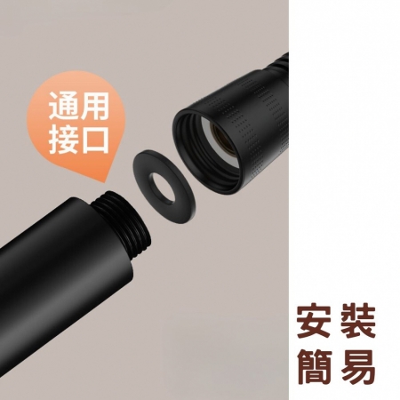  【加壓環形鏤空蓮蓬頭套組 （含150CM水管）】一鍵止水 三檔切換 加壓蓮蓬頭