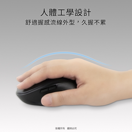 【好買點數放大】aibo 無線2.4G 六鍵式 靜音滑鼠