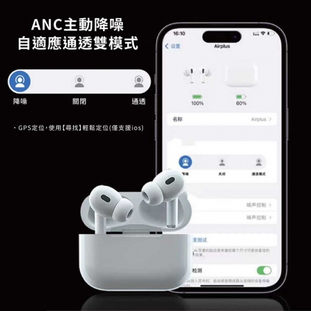 Songwin BASS ANC降噪 無線藍牙耳機（PH-BT3800）