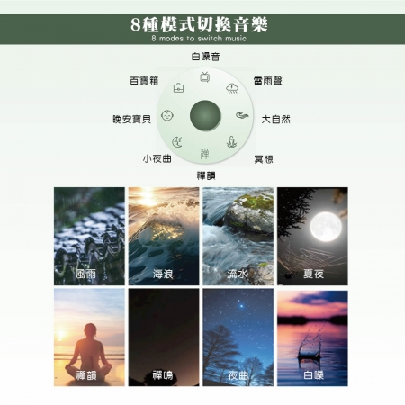 HANLIN-BTF1 復古風藍牙小音響 睡眠機 改善失眠 助眠 提升睡眠品質 舒曼波 除噪助眠 助眠機 白噪音機