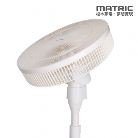 【MATRIC 松木家電】14吋DC直流循環立扇（3D擺頭、循環0死角） MG-DF1421SR