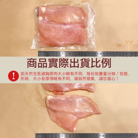 【約克街肉舖】台灣國產薄切雞胸肉（110g±10%/片,2片/包）