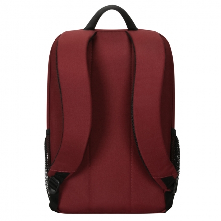 【Targus】Sagano EcoSmart 15.6吋 校園後背包 - 酒紅 TBB63603（TG-TBB63603）