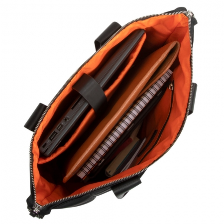 【Targus】Newport 15吋 經典托特包 - 尊爵黑 TBO002（TG-TBO002）