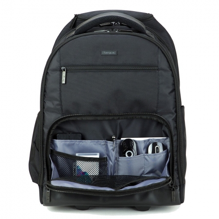 【Targus】Sport Rolling 15-15.6吋 電腦拉桿後背包 - 黑色 TSB700（TG-TSB700）