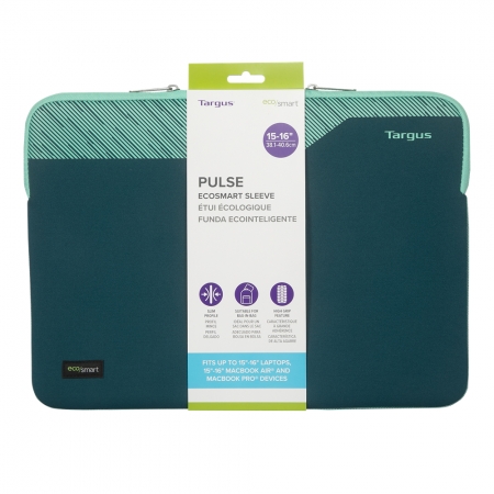 【Targus】Pulse II EcoSmart 15-16吋 環保輕薄內膽包 筆電保護包 - 綠色 TBS97105（TG-TBS97105）