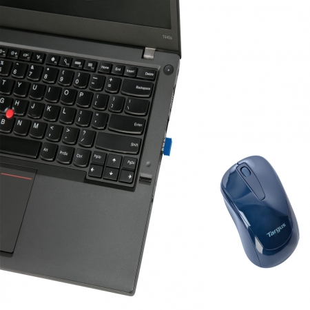 【Targus】無線光學滑鼠 藍色 AMW60003 （TG-AMW60003）