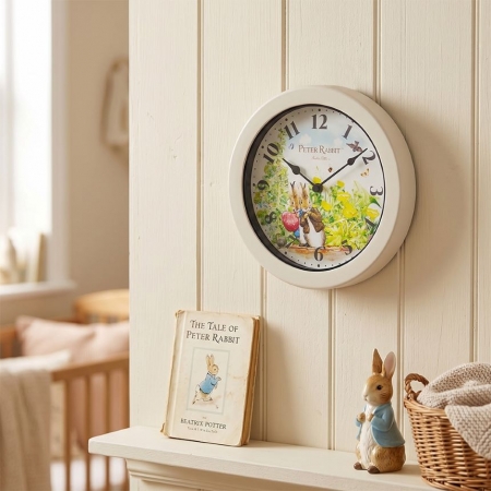 【PETER RABBIT 比得兔】 比得兔時鐘 - 比得兔與班傑明