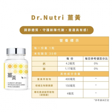 【純度95%】C3薑黃400mg＋專利胡椒鹼＋柑橘生物類黃酮｜芯漾生醫｜無二氧化矽、無硬脂酸鎂｜全素｜30粒玻璃罐